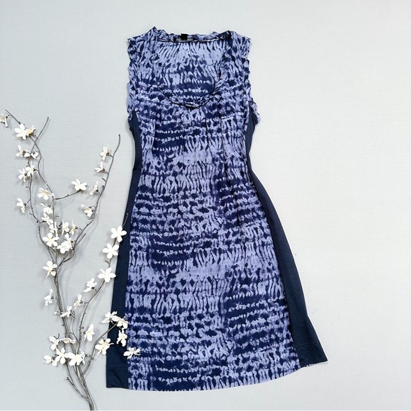 BANANA REPUBLIC batik tie dye shift dress, S. - Picture 6 of 9